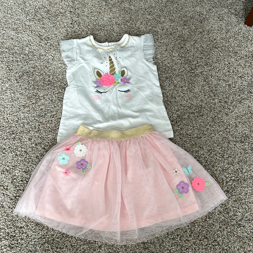 Carters Unicorn Outfit